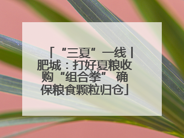 “三夏”一线丨肥城：打好夏粮收购“组合拳” 确保粮食颗粒归仓