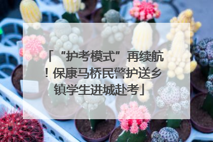 “护考模式”再续航！保康马桥民警护送乡镇学生进城赴考