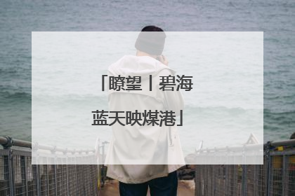 瞭望丨碧海蓝天映煤港