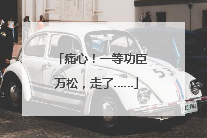 痛心！一等功臣万松，走了……