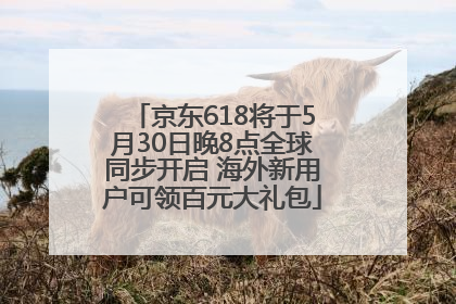 京东618将于5月30日晚8点全球同步开启 海外新用户可领百元大礼包
