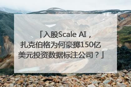 入股Scale AI，扎克伯格为何豪掷150亿美元投资数据标注公司？