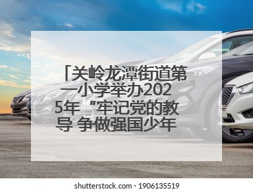 关岭龙潭街道第一小学举办2025年“牢记党的教导 争做强国少年”“六一”文艺汇演活动