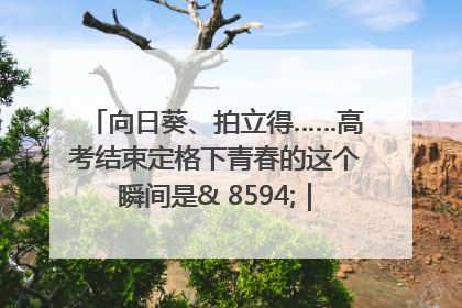 向日葵、拍立得……高考结束定格下青春的这个瞬间是& 8594;｜2025四川高考