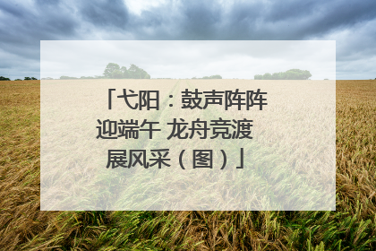 弋阳：鼓声阵阵迎端午 龙舟竞渡展风采（图）