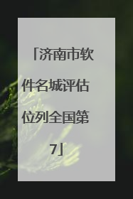 济南市软件名城评估位列全国第7