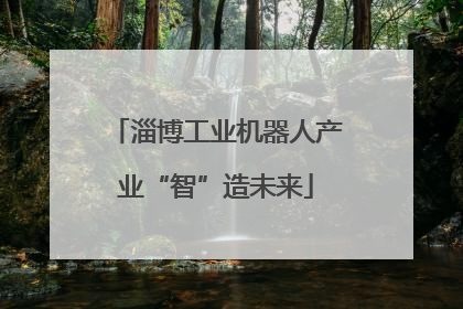 淄博工业机器人产业“智”造未来