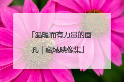 温暖而有力量的面孔｜藏域映像集