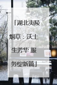 湖北夷陵烟草：沃土生芳华 服务绽新篇