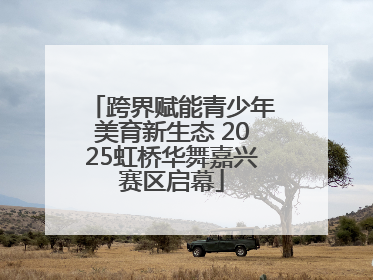 跨界赋能青少年美育新生态 2025虹桥华舞嘉兴赛区启幕