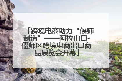 跨境电商助力“偃师制造”——阿拉山口-偃师区跨境电商出口商品展览会开幕