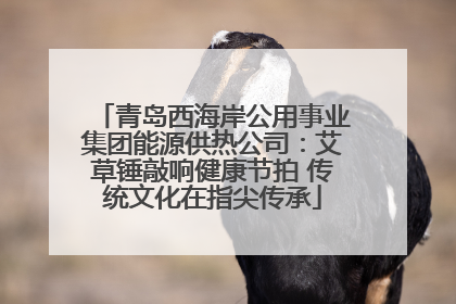 青岛西海岸公用事业集团能源供热公司：艾草锤敲响健康节拍 传统文化在指尖传承