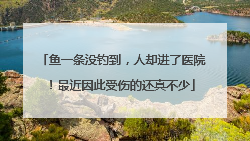 鱼一条没钓到，人却进了医院！最近因此受伤的还真不少