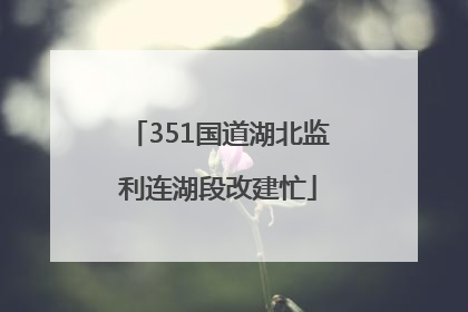351国道湖北监利连湖段改建忙