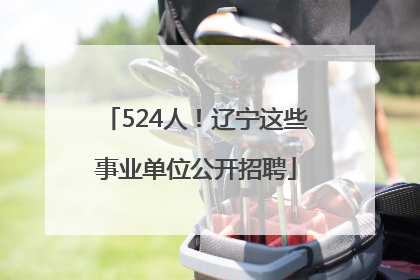 524人！辽宁这些事业单位公开招聘