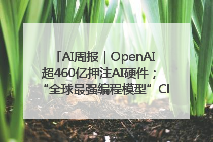 AI周报｜OpenAI超460亿押注AI硬件；“全球最强编程模型”Claude 4发布